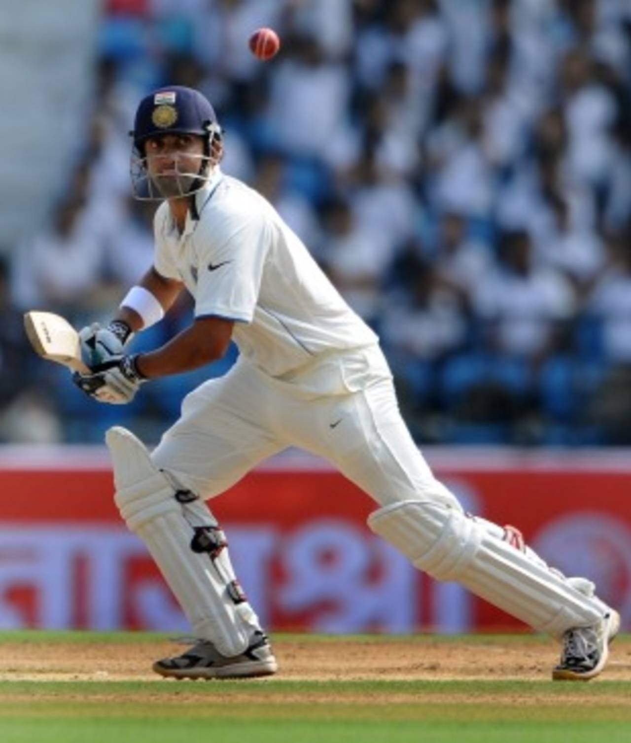 Gautam Gambhir gave Virender Sehwag support, India v New Zealand, 3rd Test, Nagpur, 2nd day, November 21, 2010