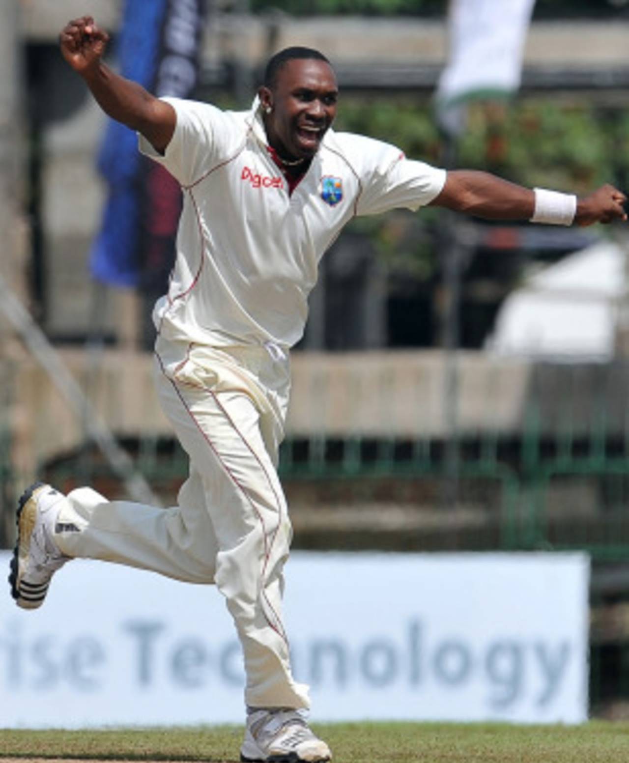 Dwayne Bravo: "In the little time I've played Test cricket, I think I've done good enough to still at least be part of West Indies' Test attack."&nbsp;&nbsp;&bull;&nbsp;&nbsp;AFP