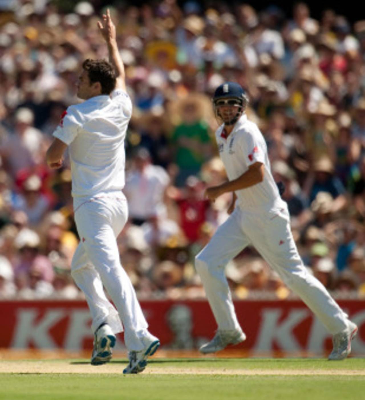 James Anderson had a day to remember with four wickets, Australia v England, 2nd Test, Adelaide, December 3, 2010