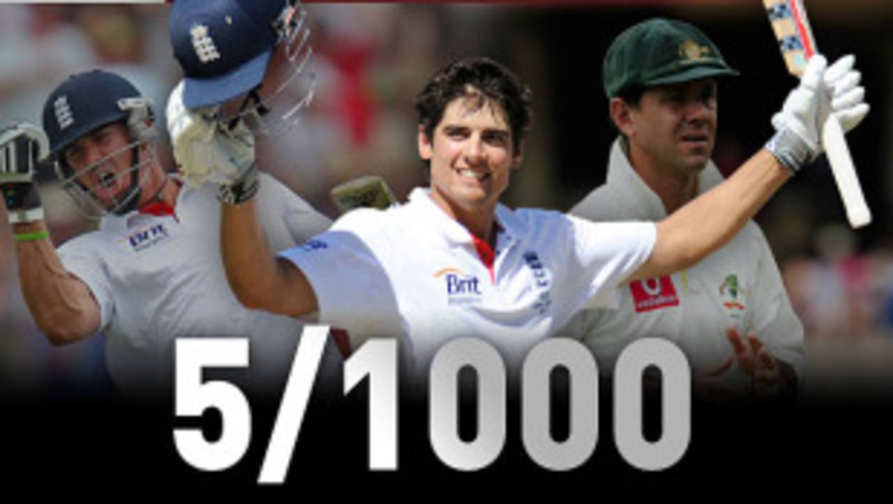 Kevin Pietersen goes over the top, Australia v England, 2nd Test, Adelaide, 3rd day, December 5, 2010