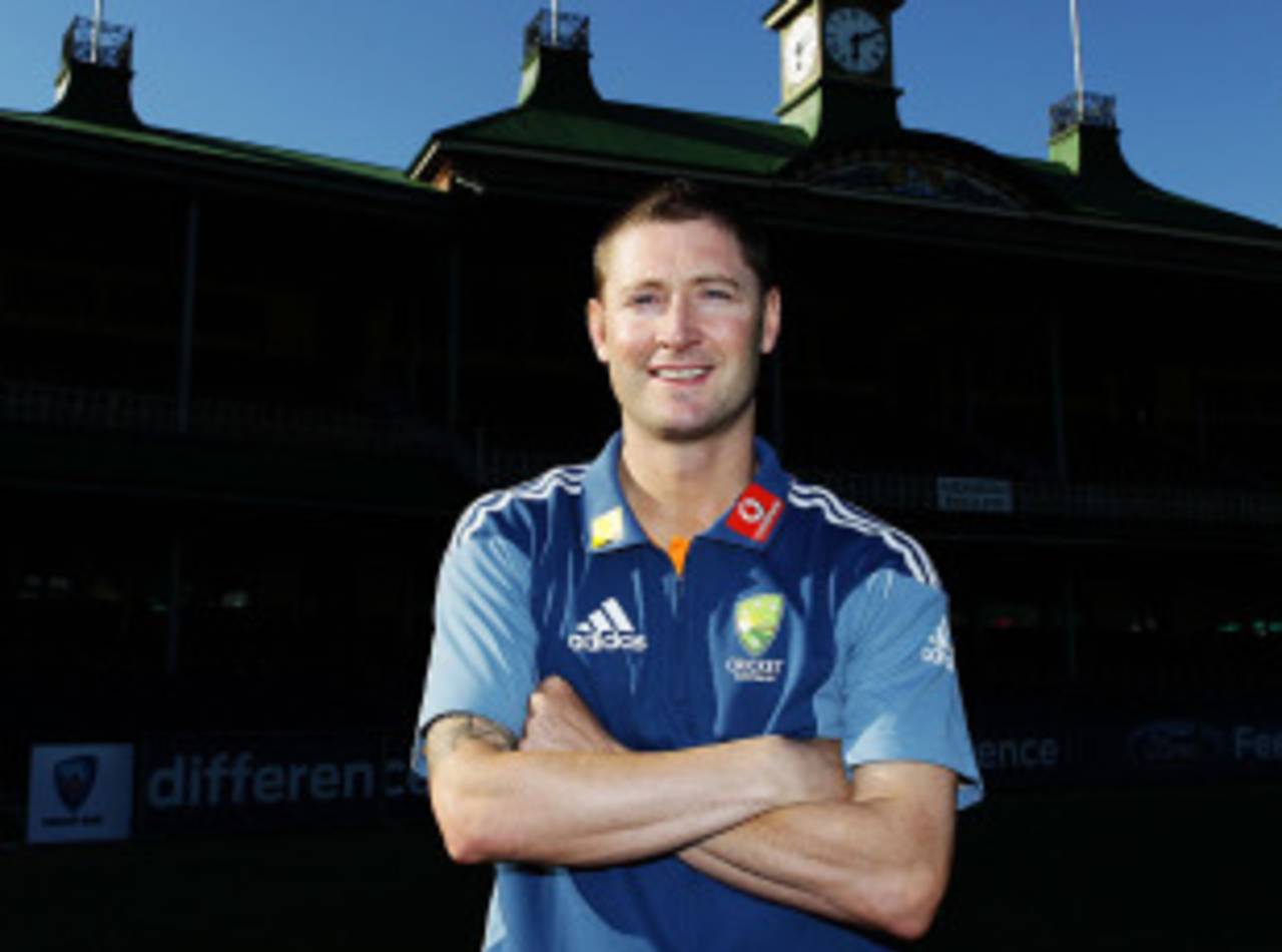 Michael Clarke will captain Australia during the fifth Ashes Test at the SCG, Sydney, December 30, 2010
