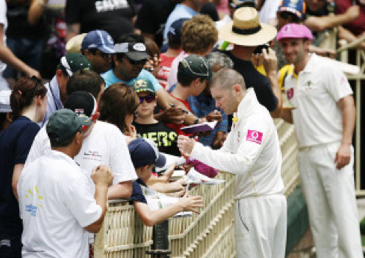 Not content with their morning debauchery, the criminals then went on a wanton spree of reckless autograph-signing&nbsp;&nbsp;&bull;&nbsp;&nbsp;AFP