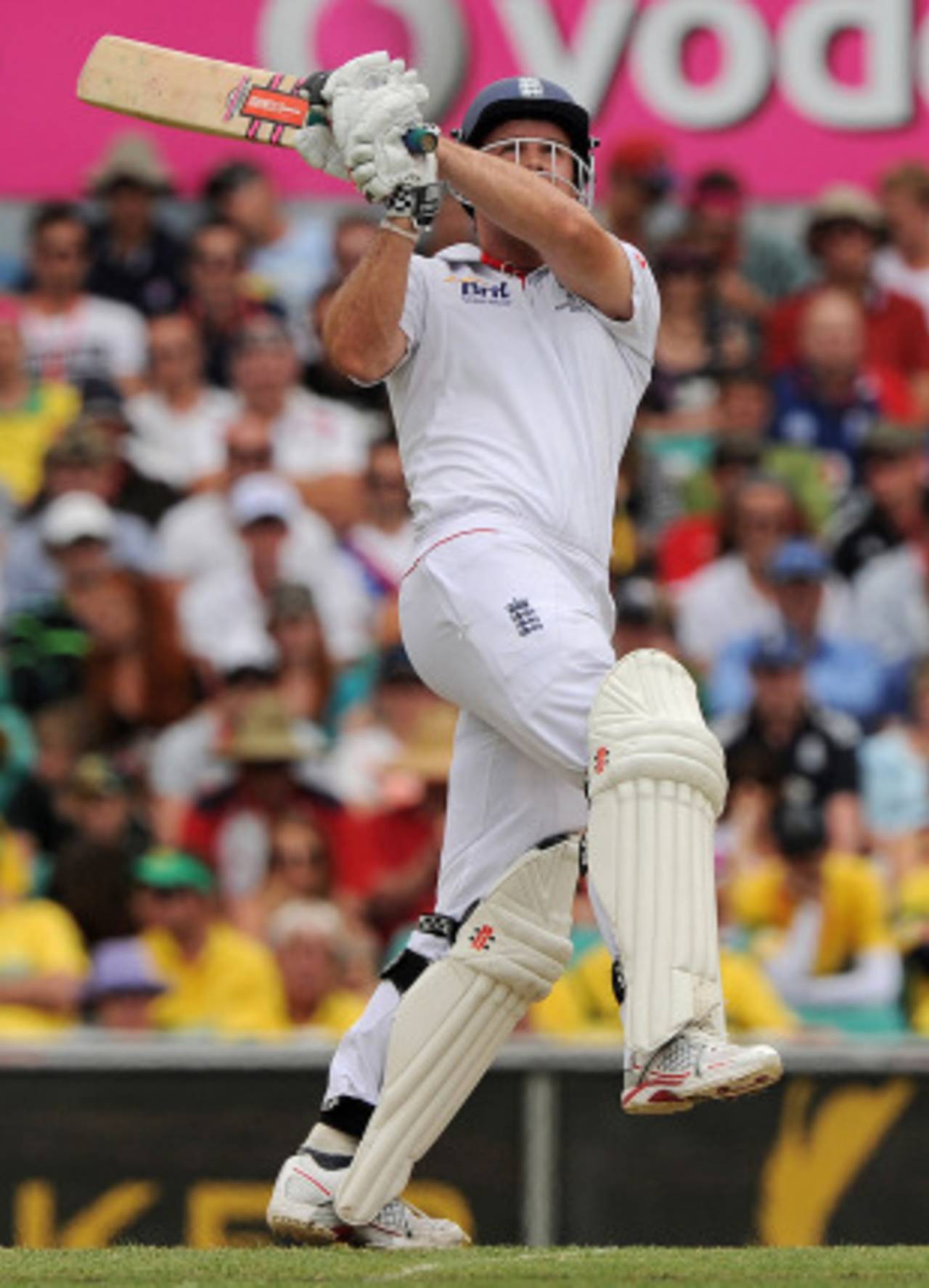 Andrew Strauss raced to a half-century from 49 balls, Australia v England, 5th Test, Sydney, 2nd day, January 4, 2011