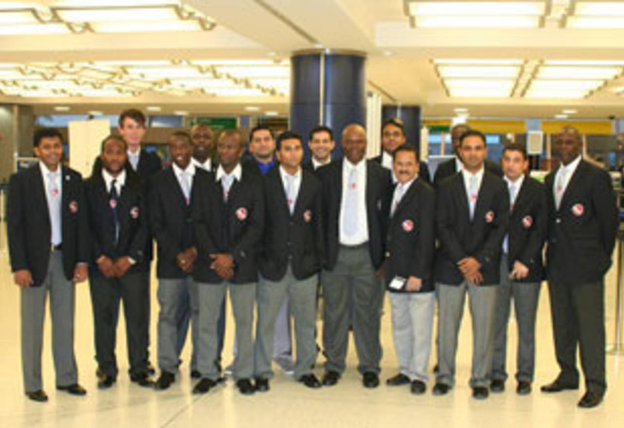 The USA team before departing for Hong Kong, New York