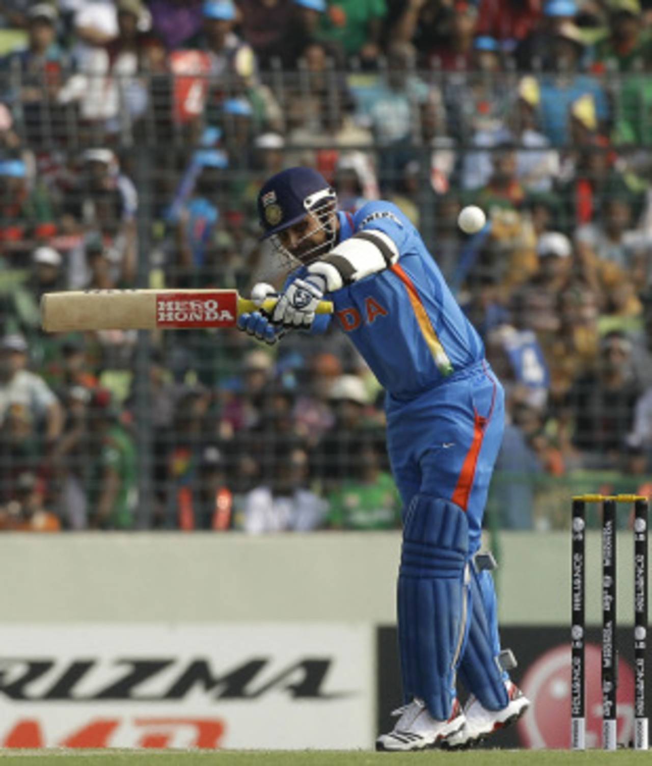 Virender Sehwag gets India off to a flier, Bangladesh v India, Group B, World Cup 2011, Mirpur, February 19, 2011