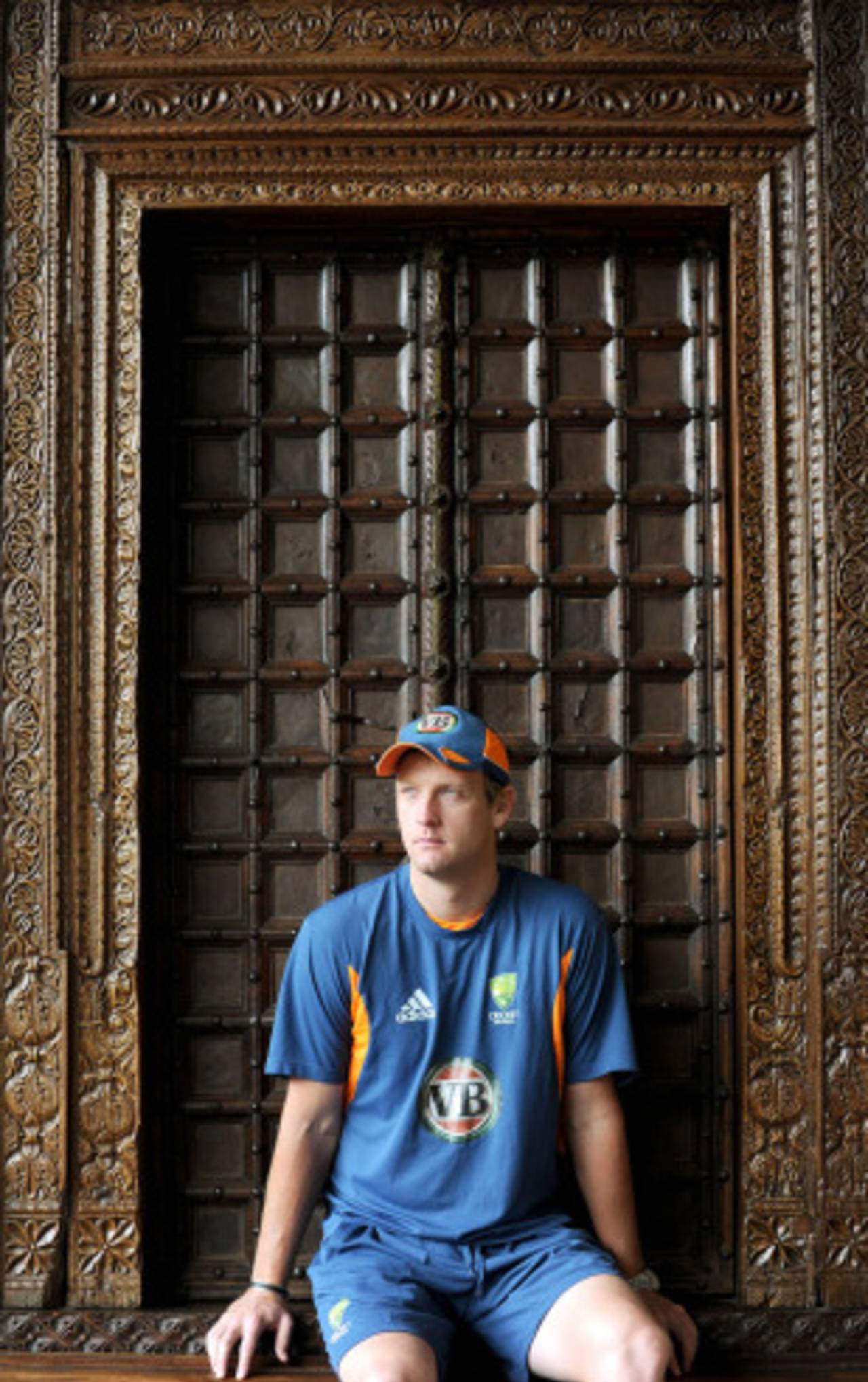 Cameron White at the Australian team's hotel in Colombo, February 28, 2011