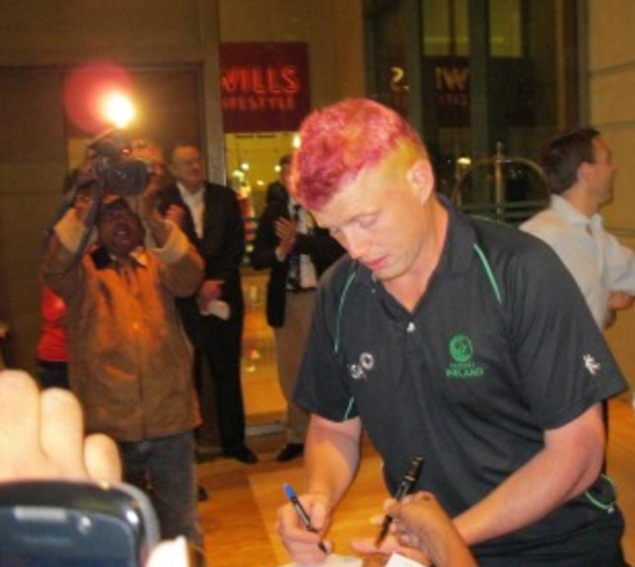 It's not everyday an Ireland cricketer gets hounded for autographs&nbsp;&nbsp;&bull;&nbsp;&nbsp;ESPNcricinfo Ltd