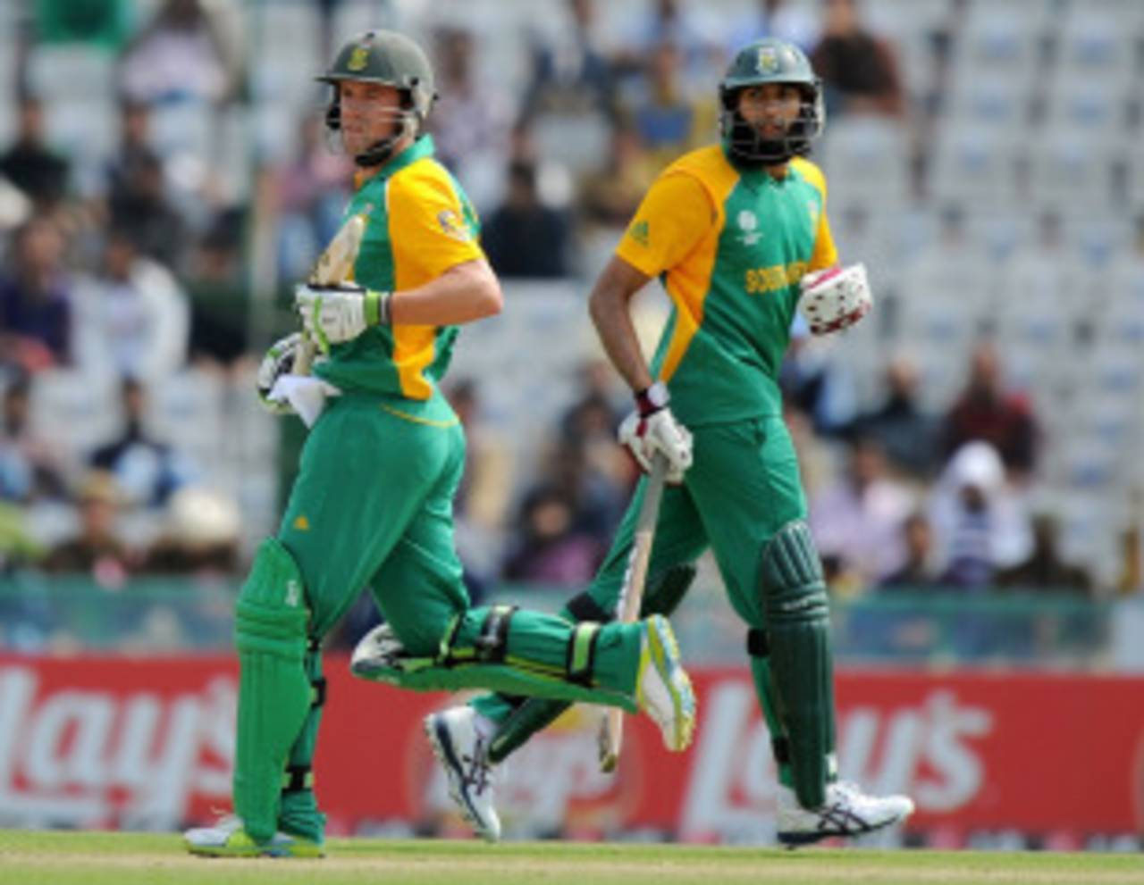 Both AB de Villiers and Hashim Amla have 50-plus averages and strike rates over 90 in ODIs since 2008&nbsp;&nbsp;&bull;&nbsp;&nbsp;AFP