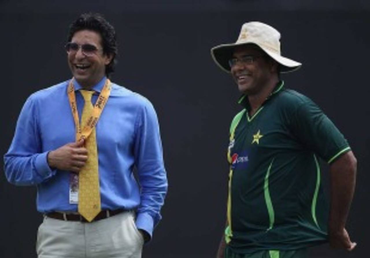 Wasim Akram thinks Waqar Younis wanted too much power as coach of Pakistan&nbsp;&nbsp;&bull;&nbsp;&nbsp;Getty Images