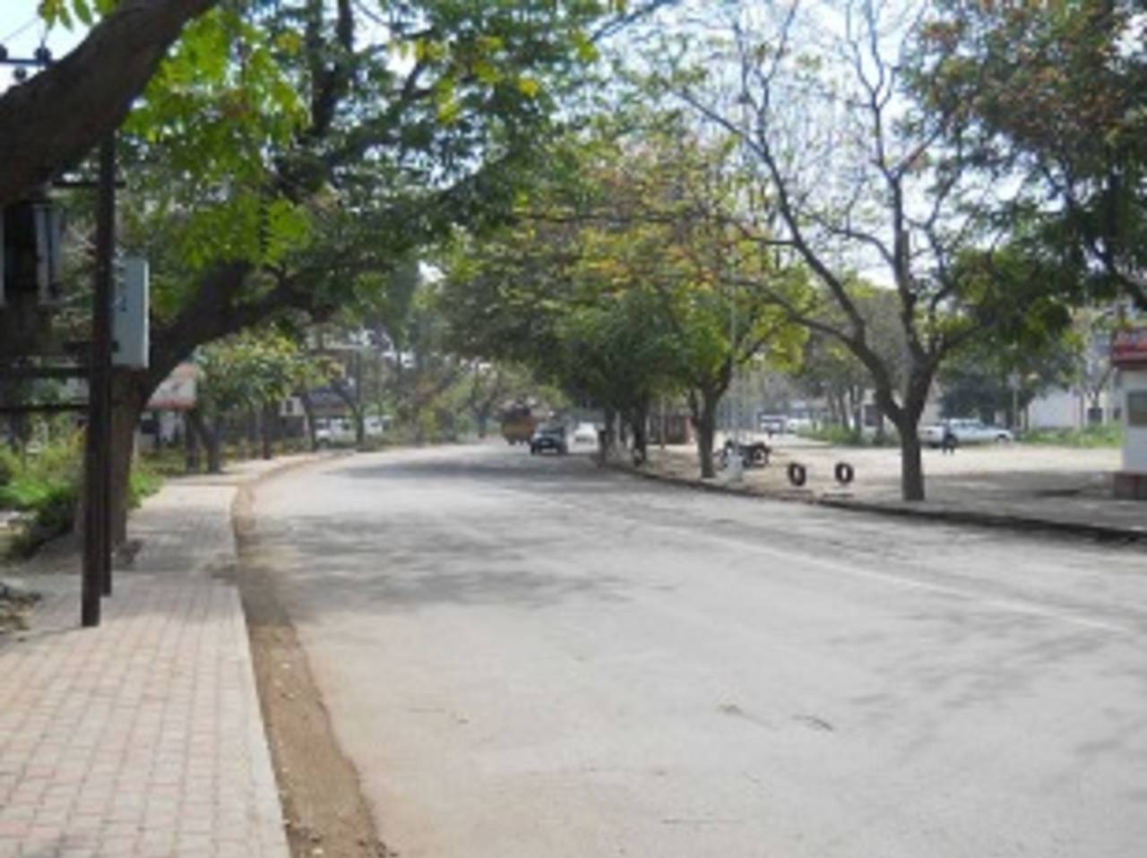 Wide roads and open spaces, a feature of Chandigarh&nbsp;&nbsp;&bull;&nbsp;&nbsp;ESPNcricinfo Ltd