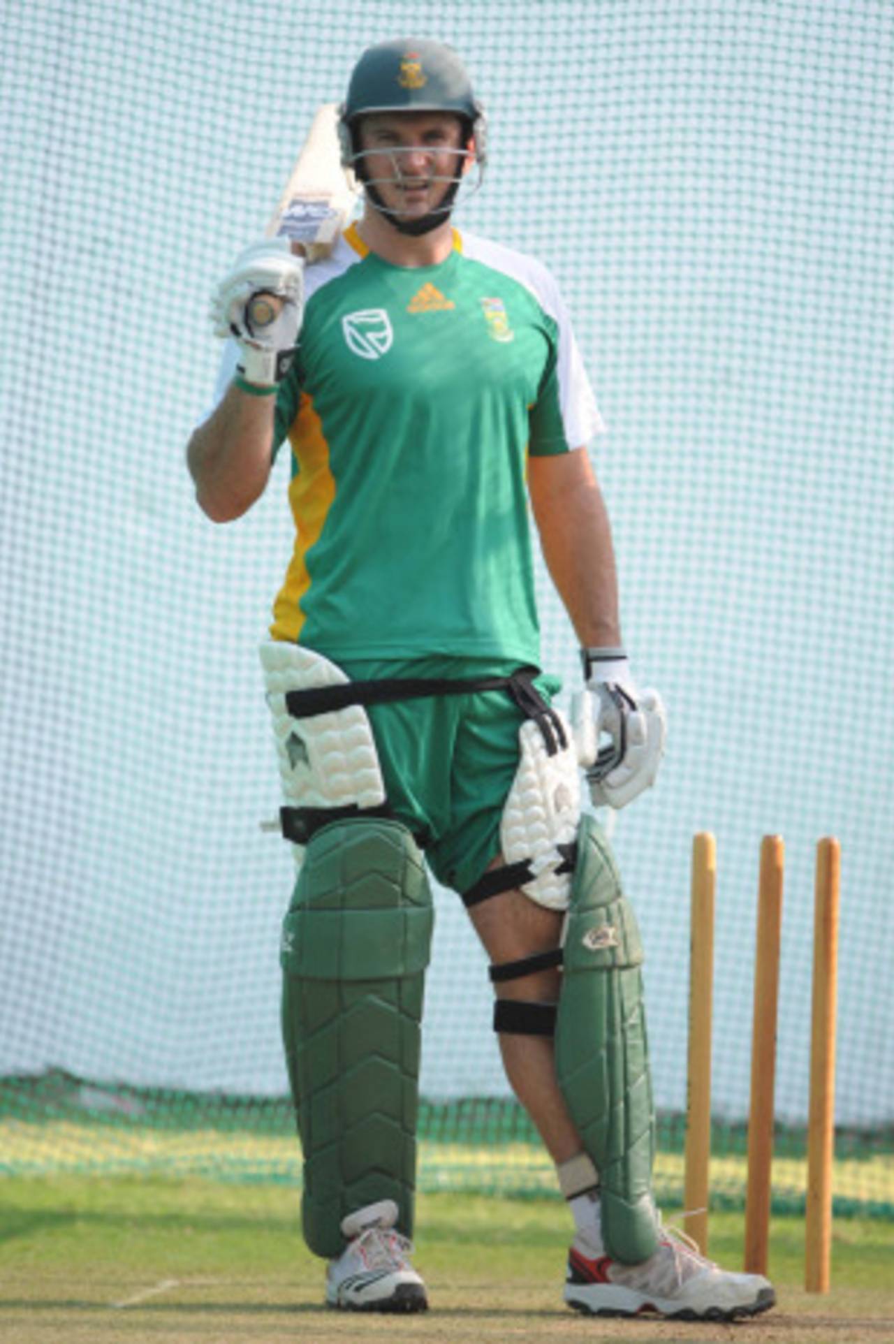 Graeme Smith in the nets, Nagpur, March 9, 2011