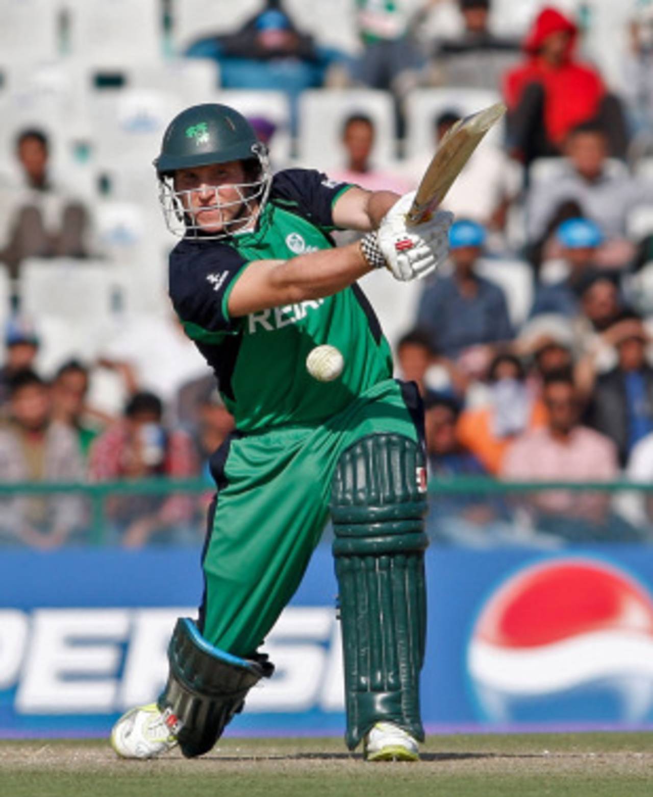 Gary Wilson got to a fifty off 52 balls, Ireland v West Indies, Group B, World Cup, Mohali, March 11, 2011
