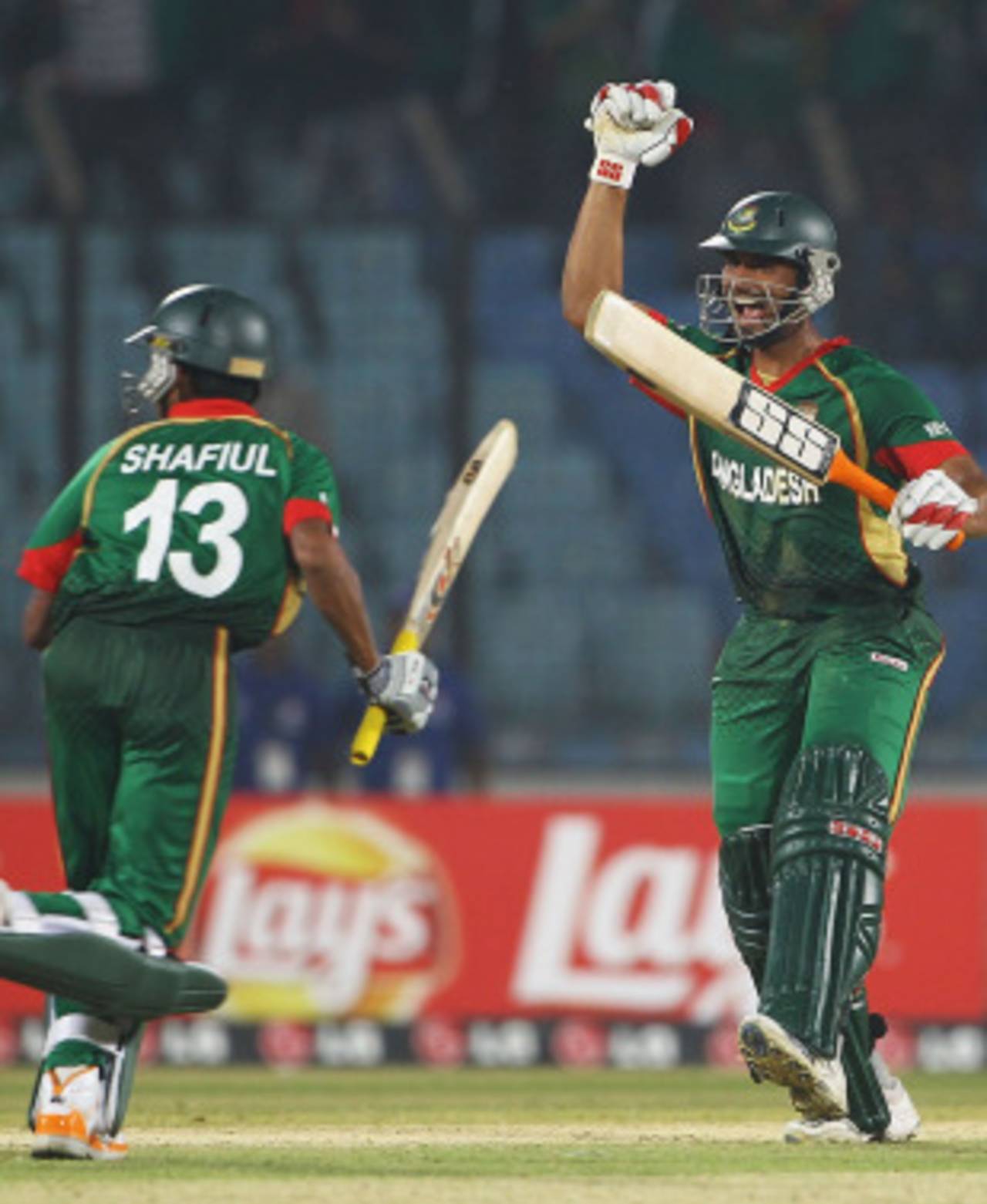 Will Bangladesh manage a repeat of the heady scenes from the England game?&nbsp;&nbsp;&bull;&nbsp;&nbsp;Getty Images