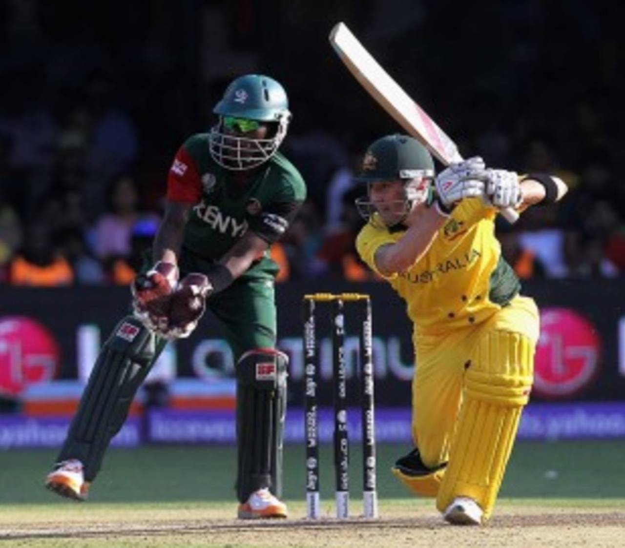 Back in the groove: Michael Clarke continued his solid start to the World Cup&nbsp;&nbsp;&bull;&nbsp;&nbsp;Getty Images