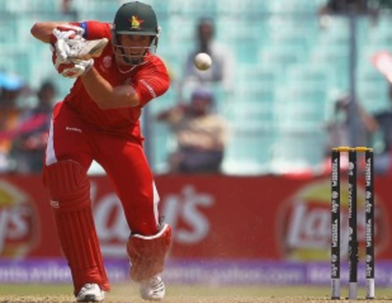 Craig Ervine helped Zimbabwe to 308 with his third World Cup fifty&nbsp;&nbsp;&bull;&nbsp;&nbsp;AFP