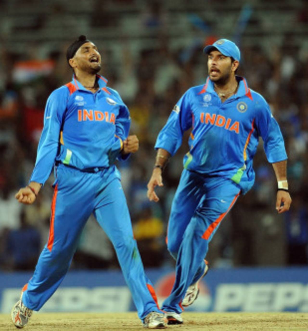 Harbhajan Singh and Yuvraj Singh were named in the T20 squad&nbsp;&nbsp;&bull;&nbsp;&nbsp;AFP