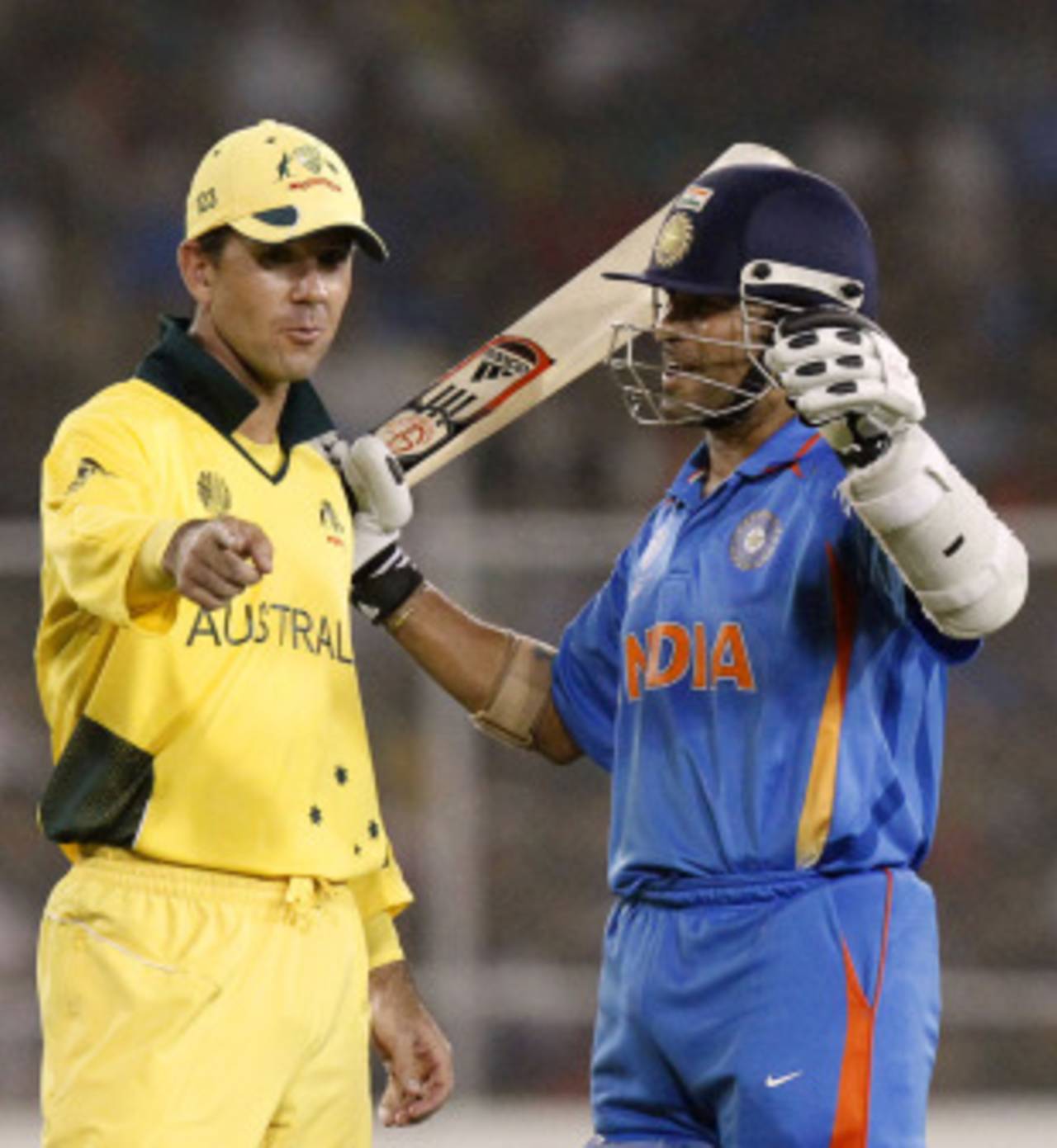Ponting and Tendulkar: Now they are being asked what else is left for them to achieve in ODI cricket&nbsp;&nbsp;&bull;&nbsp;&nbsp;Associated Press