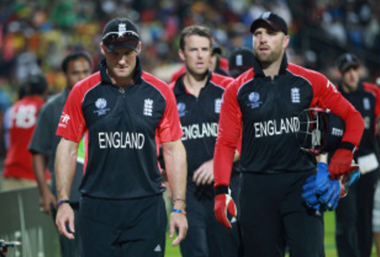 England were left with much to ponder after a thumping defeat, Sri Lanka v England, 4th quarter-final, World Cup 2011, Colombo, March 26 2011