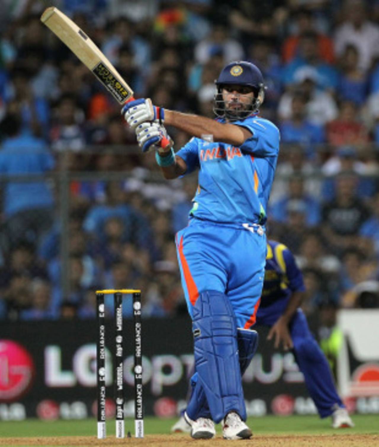 Yuvraj Singh is the only batsman to score 500-plus runs in T20 internationals at a strike rate of more than 150&nbsp;&nbsp;&bull;&nbsp;&nbsp;Getty Images