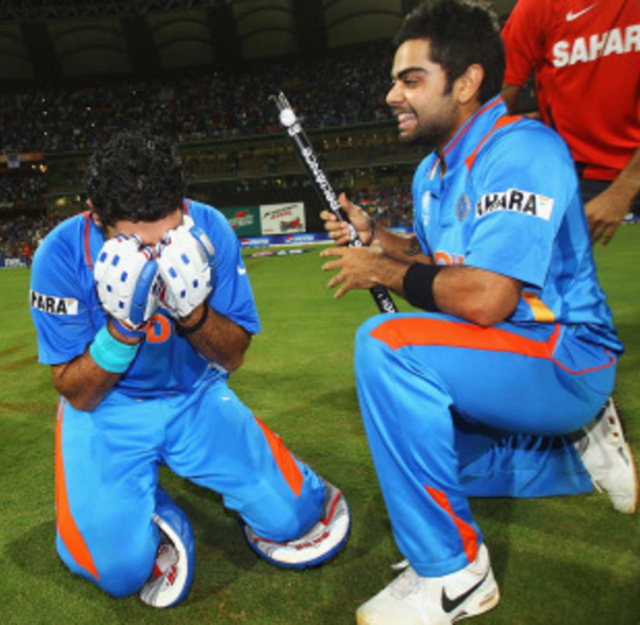 Yuvraj Singh on Virat Kohli: "I saw his work ethic and wondered why I didn't have that work ethic when I was his age."&nbsp;&nbsp;&bull;&nbsp;&nbsp;Getty Images