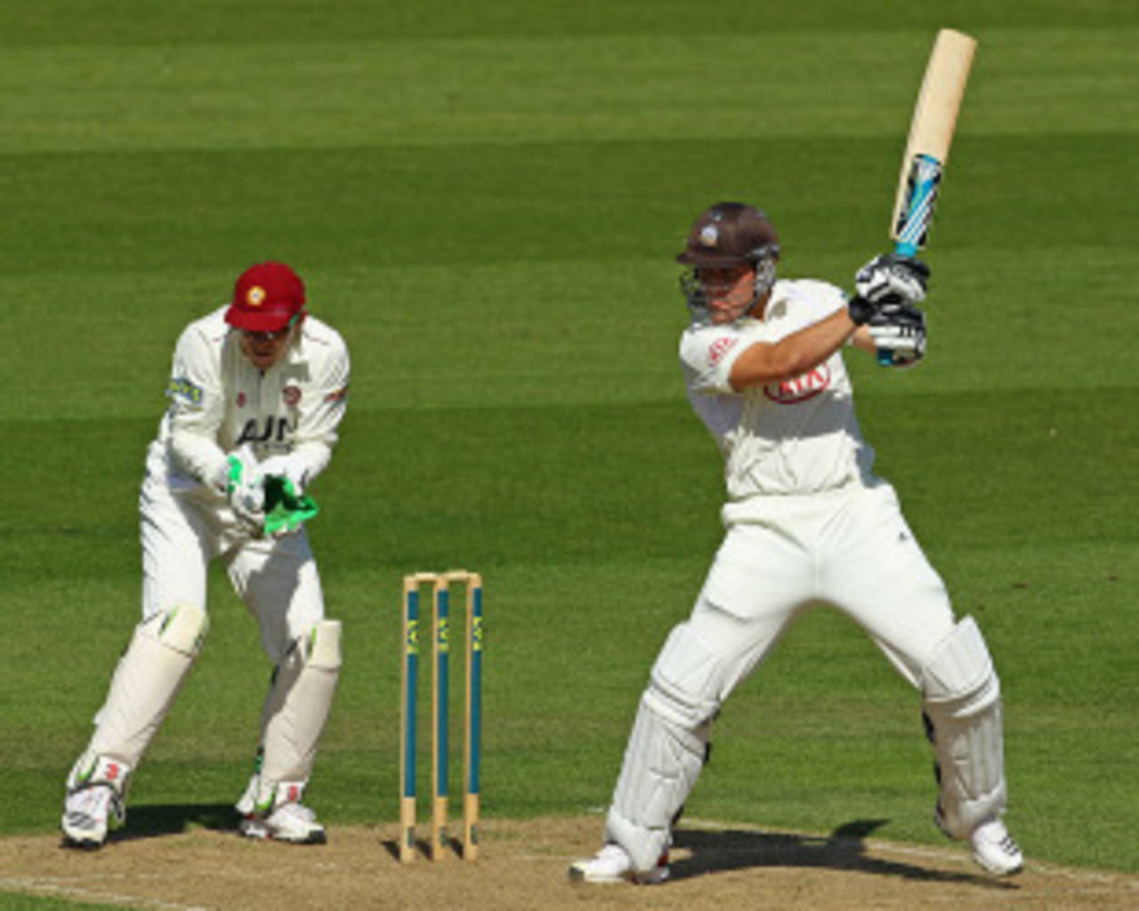 Rory Hamilton-Brown top-scored in Surrey's first innings, with 74&nbsp;&nbsp;&bull;&nbsp;&nbsp;PA Photos