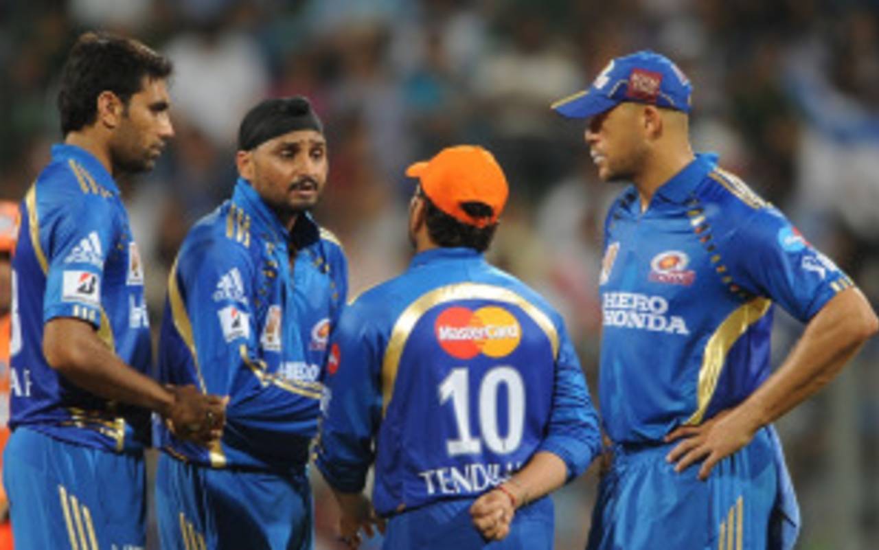 Mumbai Indians were deemed to be one over behind the required rate&nbsp;&nbsp;&bull;&nbsp;&nbsp;AFP