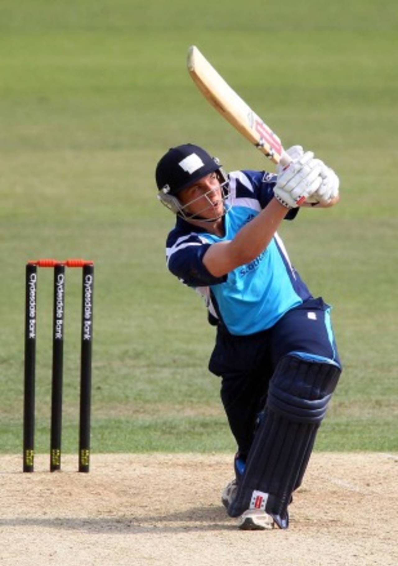 Josh Davey held Scotland together with a half century, Surrey v Scotland, CB40, The Oval, May 1, 2011