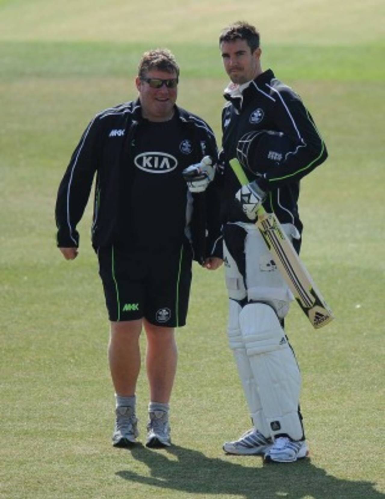 Kevin Pietersen was back in the nets with Surrey, The Oval, May 4, 2011