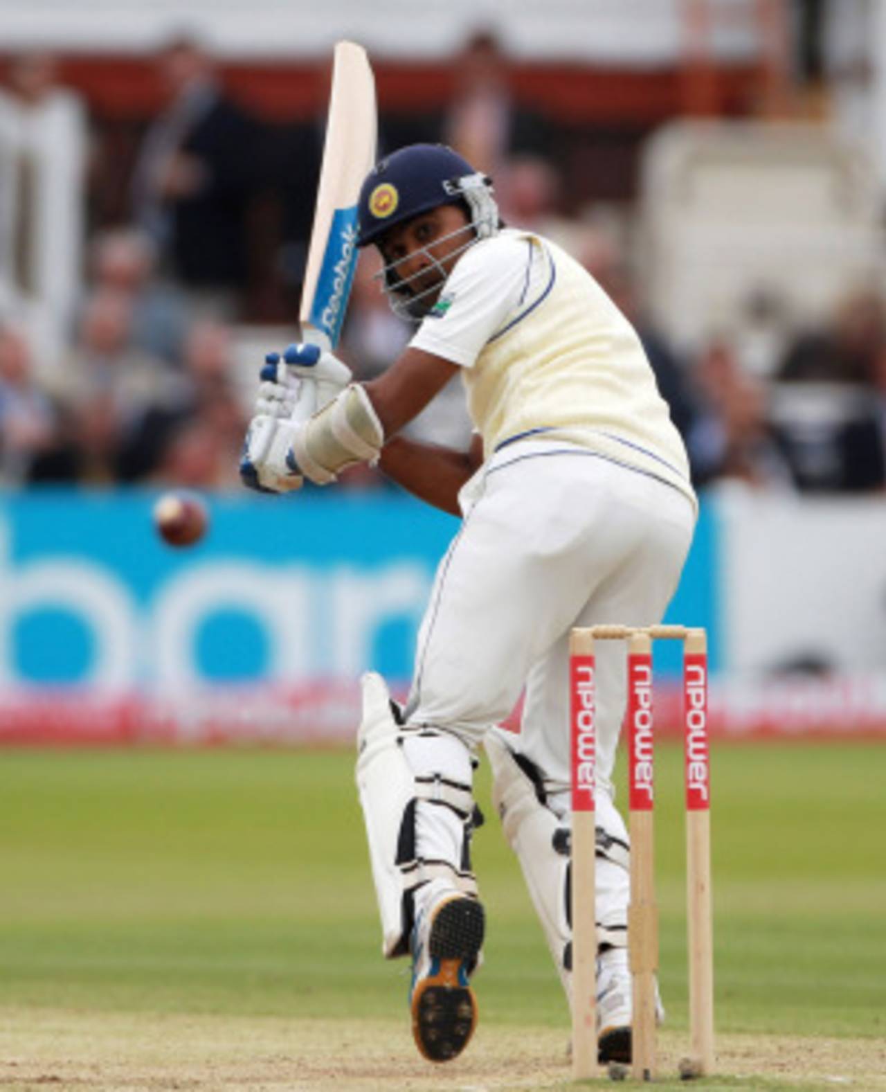 Mahela Jayawardene made the most of the leg-side freebies offered by England, England v Sri Lanka, 2nd Test, Lord's, June 5, 2011