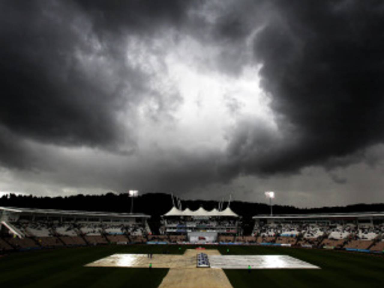 The weather is a constant companion to cricket&nbsp;&nbsp;&bull;&nbsp;&nbsp;Getty Images