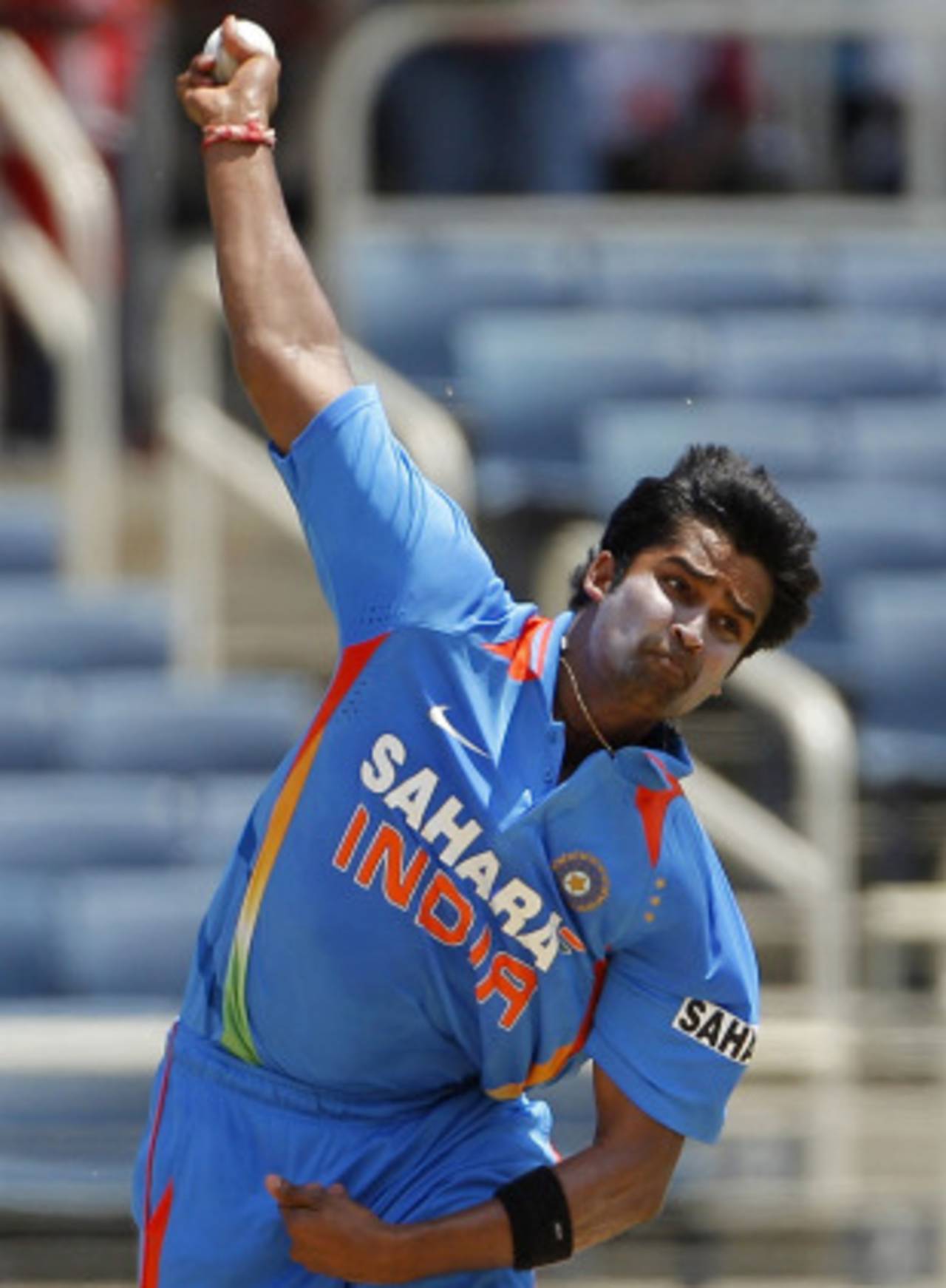 Vinay Kumar bowled an outstanding opening spell: 5-2-6-1, West Indies v India, 5th ODI, Kingston, Jamaica, June 16, 2011
