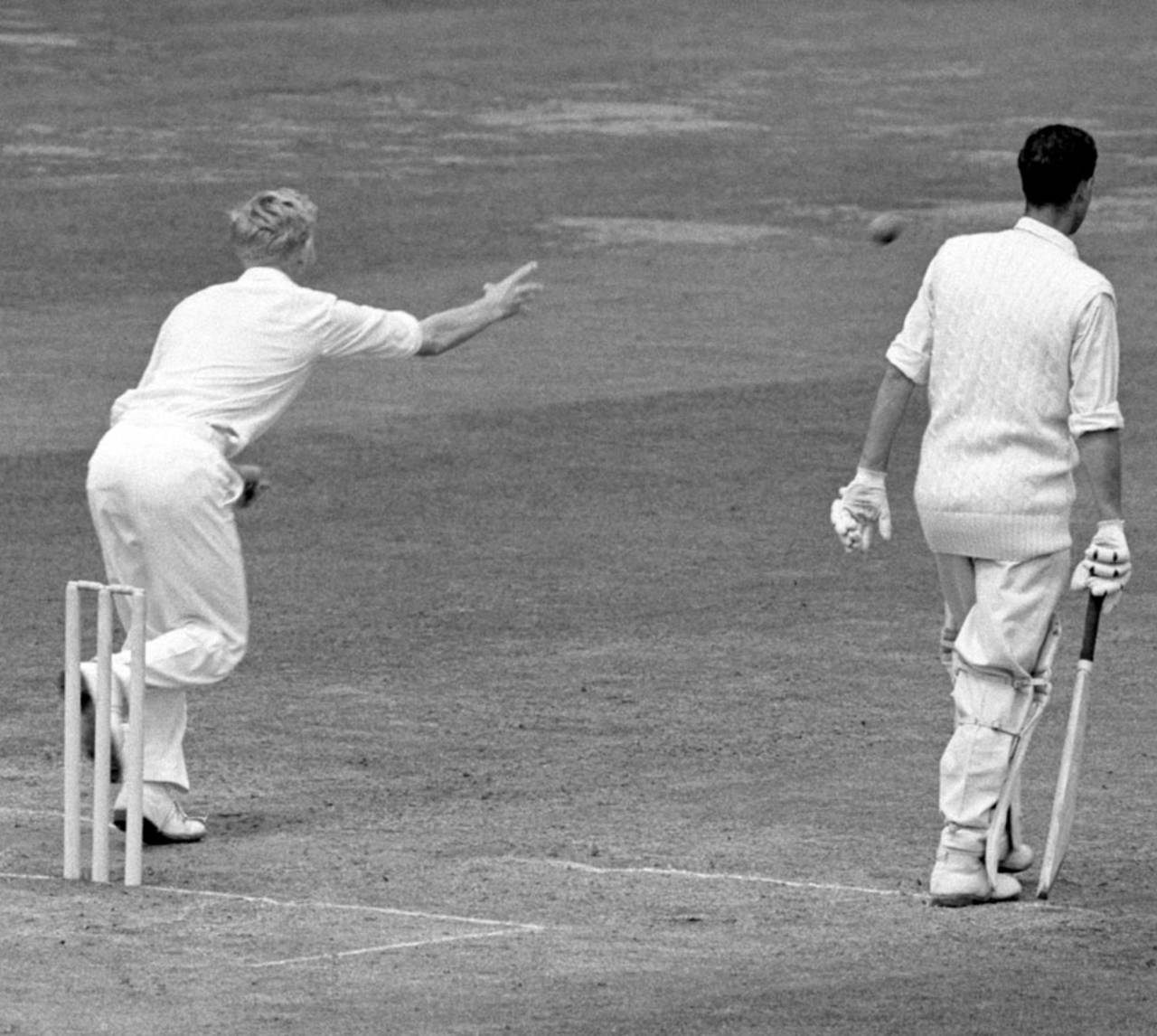 Geoff Griffin was forced to complete his over underarm after being repeatedly no-balled during an exhibition match at Lord's in 1960&nbsp;&nbsp;&bull;&nbsp;&nbsp;PA Photos