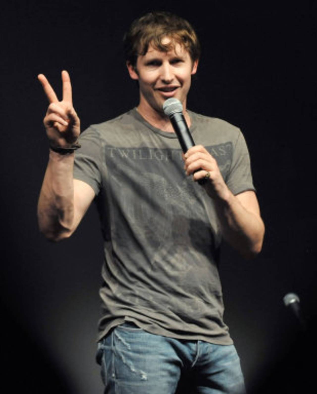 British pop singer James Blunt performs in France, Buxerolles, April 4, 2011