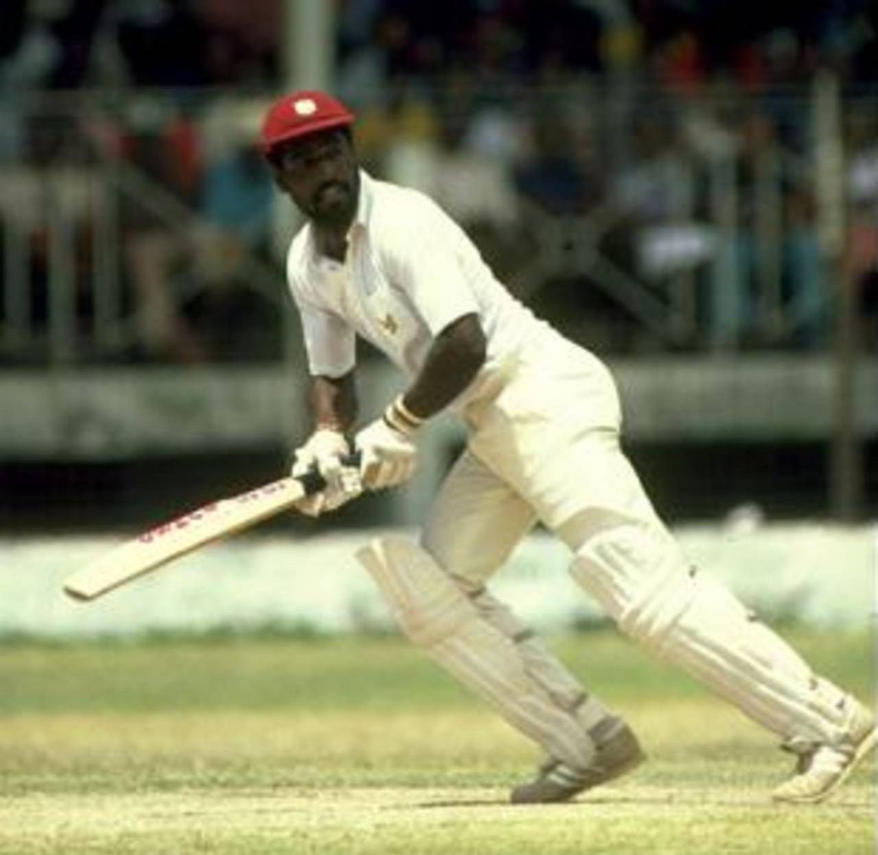 Carnage at home: Viv Richards' thunderous assault against England in St John's in 1986 resulted in the fastest century in Tests&nbsp;&nbsp;&bull;&nbsp;&nbsp;Getty Images
