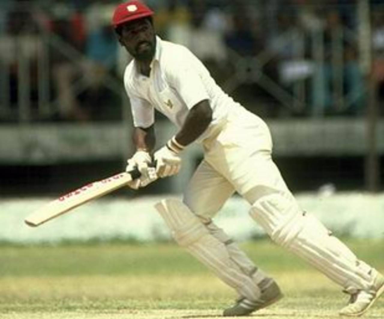 Viv Richards on his way to 180, West Indies v England, Barbados, March 1981