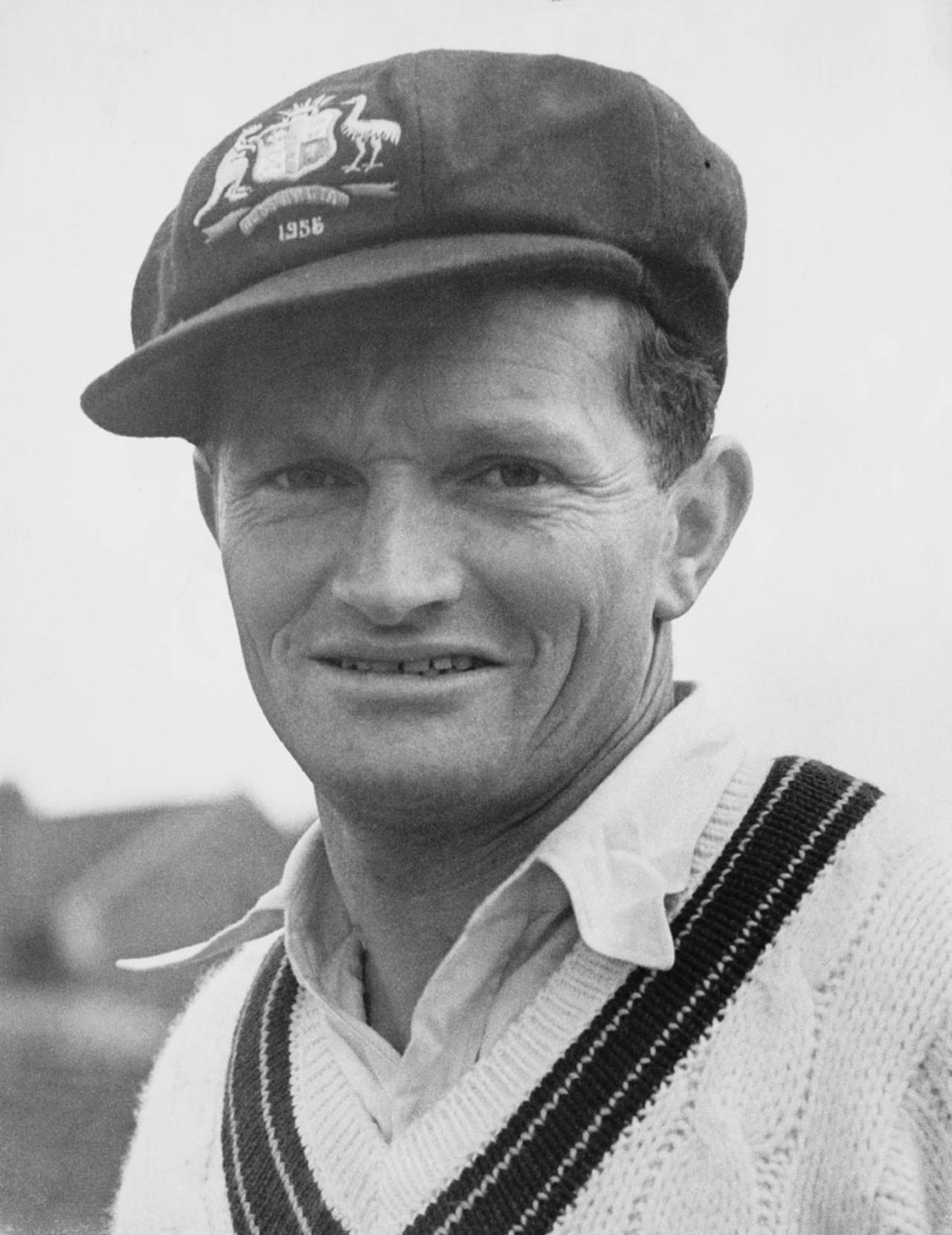 Len Maddocks played seven Tests for Australia in the 1950s&nbsp;&nbsp;&bull;&nbsp;&nbsp;Hulton Archive