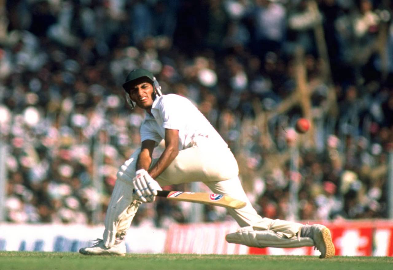 Mohammad Azharuddin during England's tour of India in 1984-95, India, January, 1985
