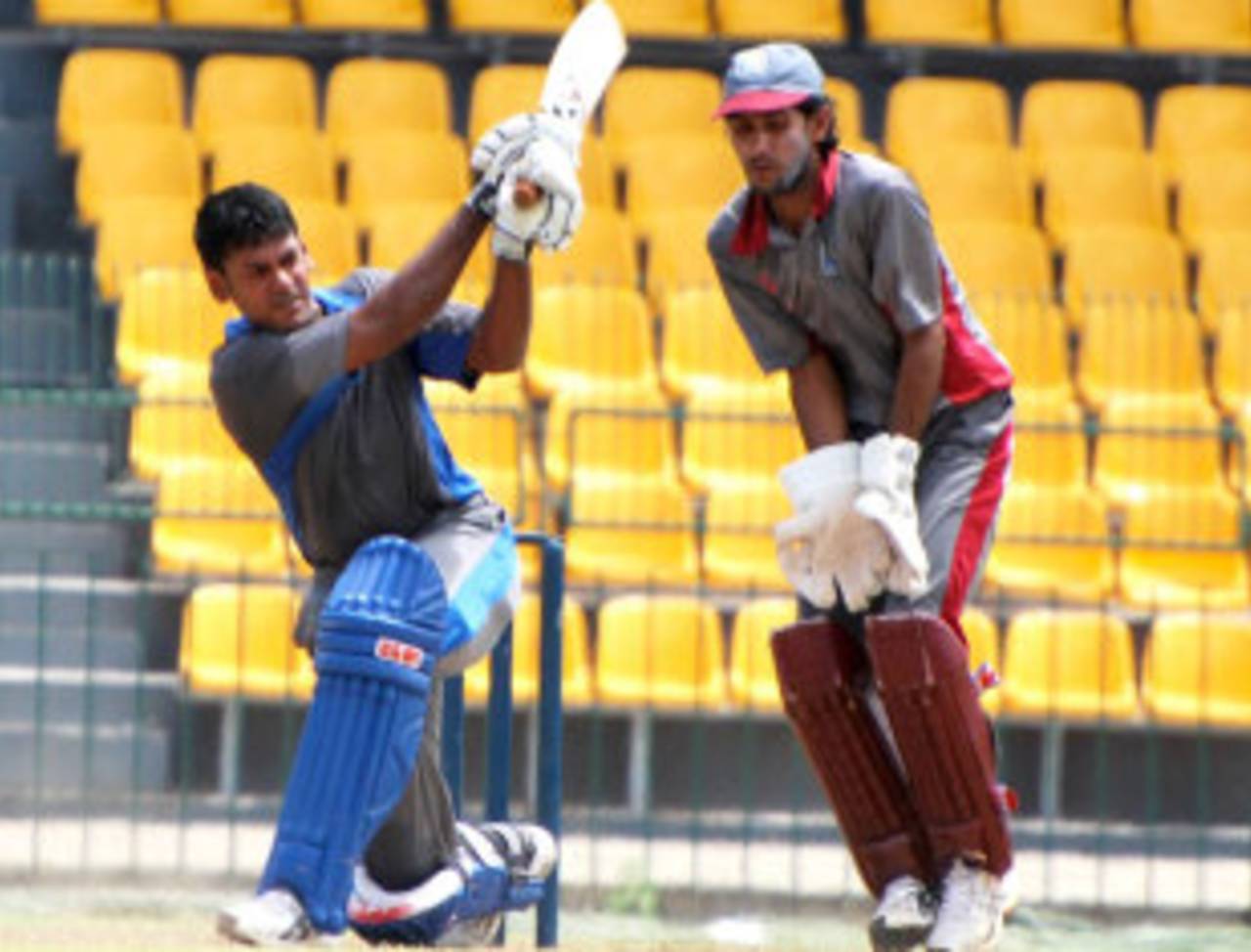 Jeevantha Kulatunga swings on the leg side during his unbeaten 69, Basnahira v Ruhuna, Sri Lanka Cricket Inter-Provincial Twenty20, R Premadasa Stadium, Colombo, July 27, 2011