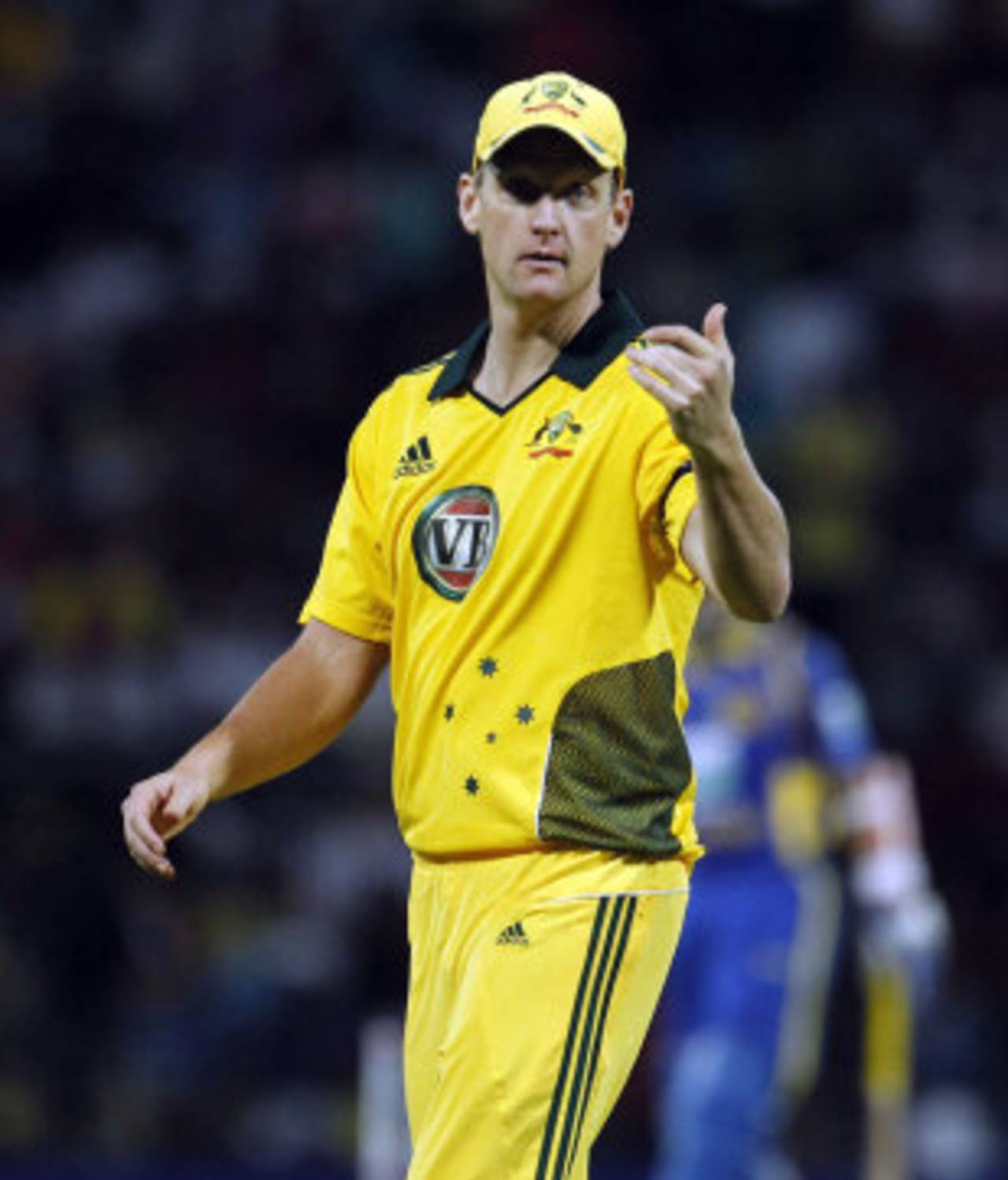 Cameron White sets his field, Sri Lanka v Australia, 1st Twenty20, Pallekele, August 6, 2011