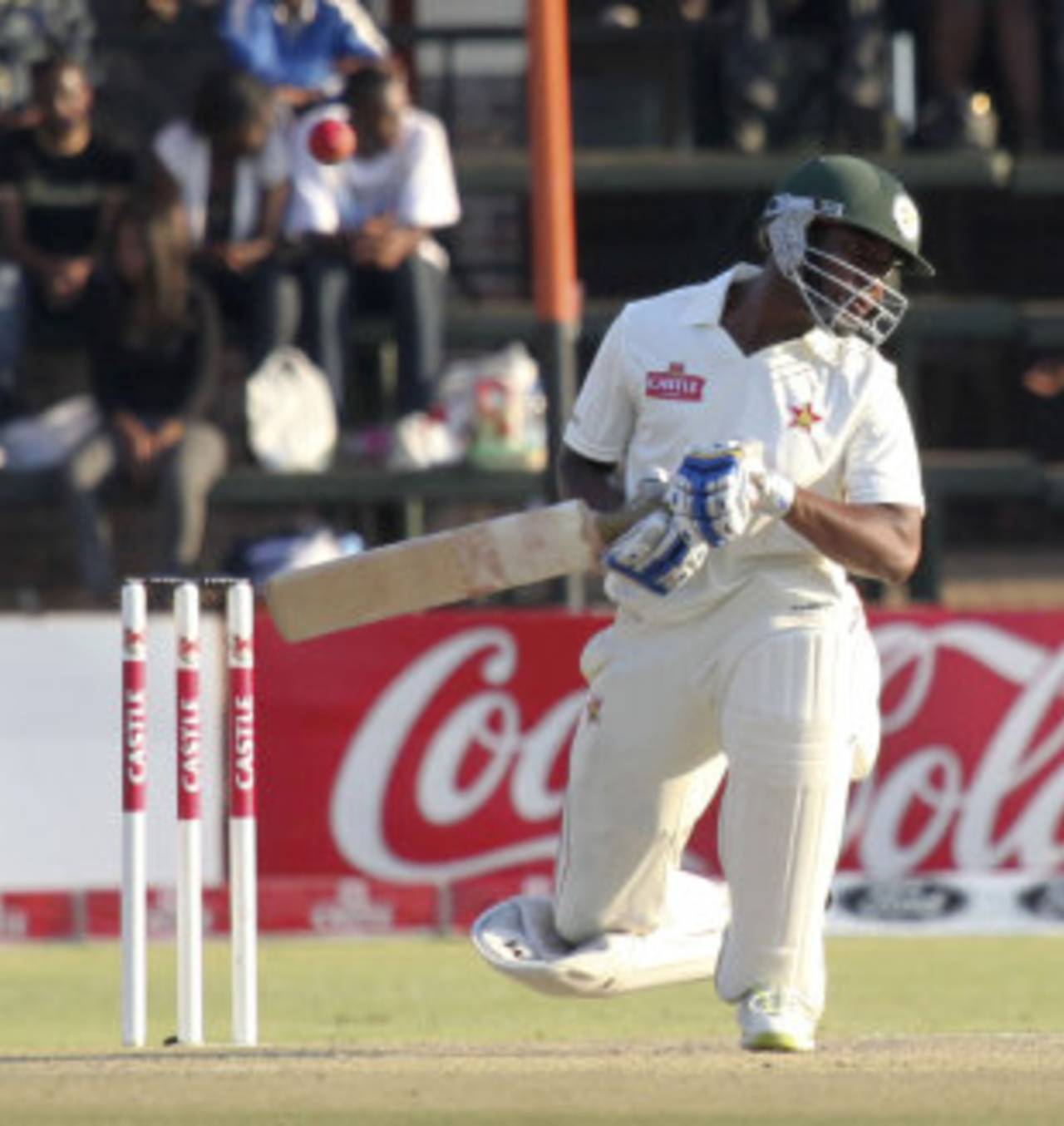 Tino Mawoyo was happy to leave the ball alone during his innings&nbsp;&nbsp;&bull;&nbsp;&nbsp;Associated Press
