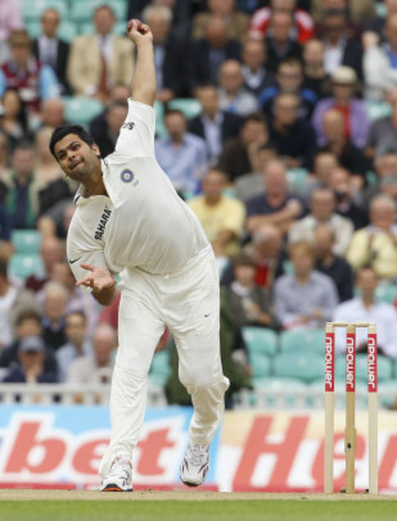 RP Singh did not beat the outside edge once on the first morning at The Oval&nbsp;&nbsp;&bull;&nbsp;&nbsp;Associated Press