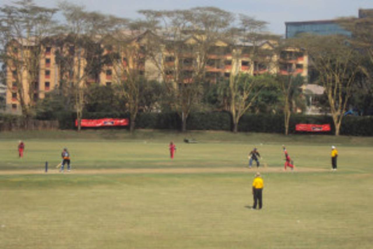 A brave new world: Action from the East African Cup match between Kongonis v Rift Valley Rhinos&nbsp;&nbsp;&bull;&nbsp;&nbsp;Cricket Kenya