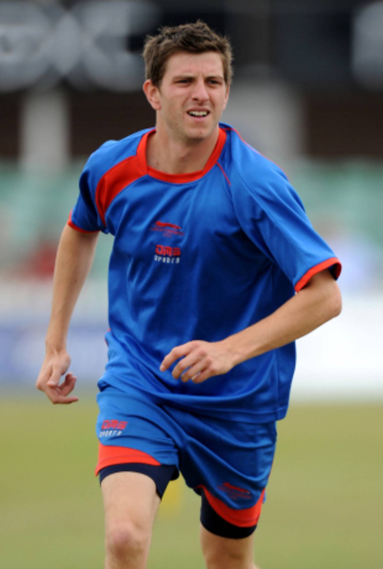 Harry Gurney trains at Grace Road, July 3 2011