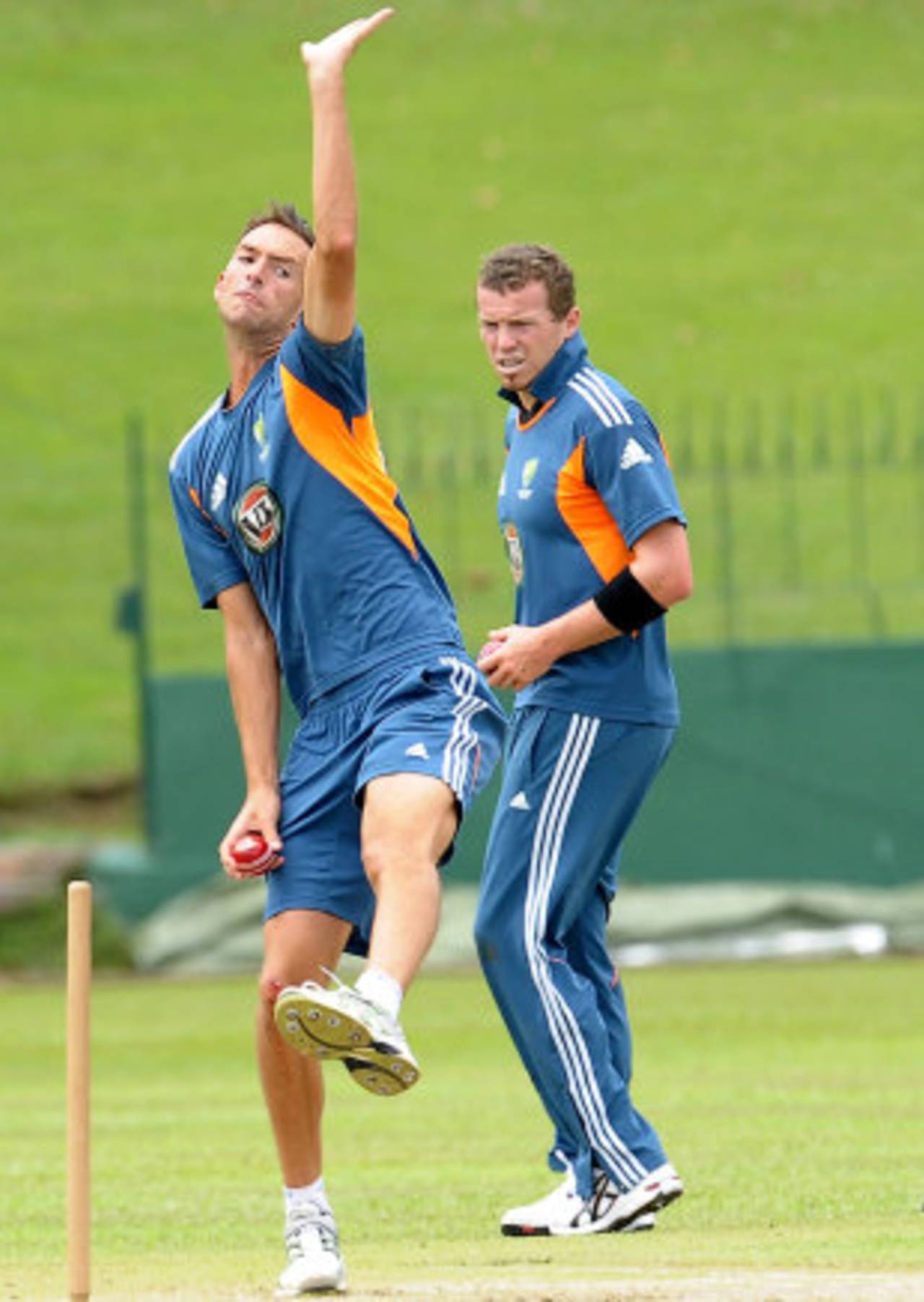 Trent Copeland prepares for the third Test against Sri Lanka, Colombo, September 14, 2011