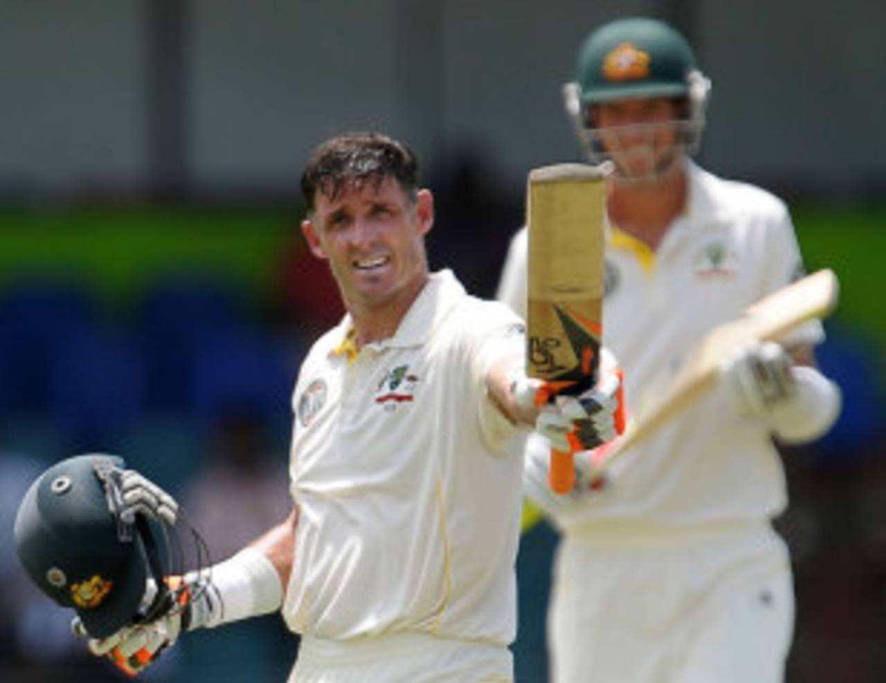 Michael Hussey's made his second hundred of the series&nbsp;&nbsp;&bull;&nbsp;&nbsp;AFP