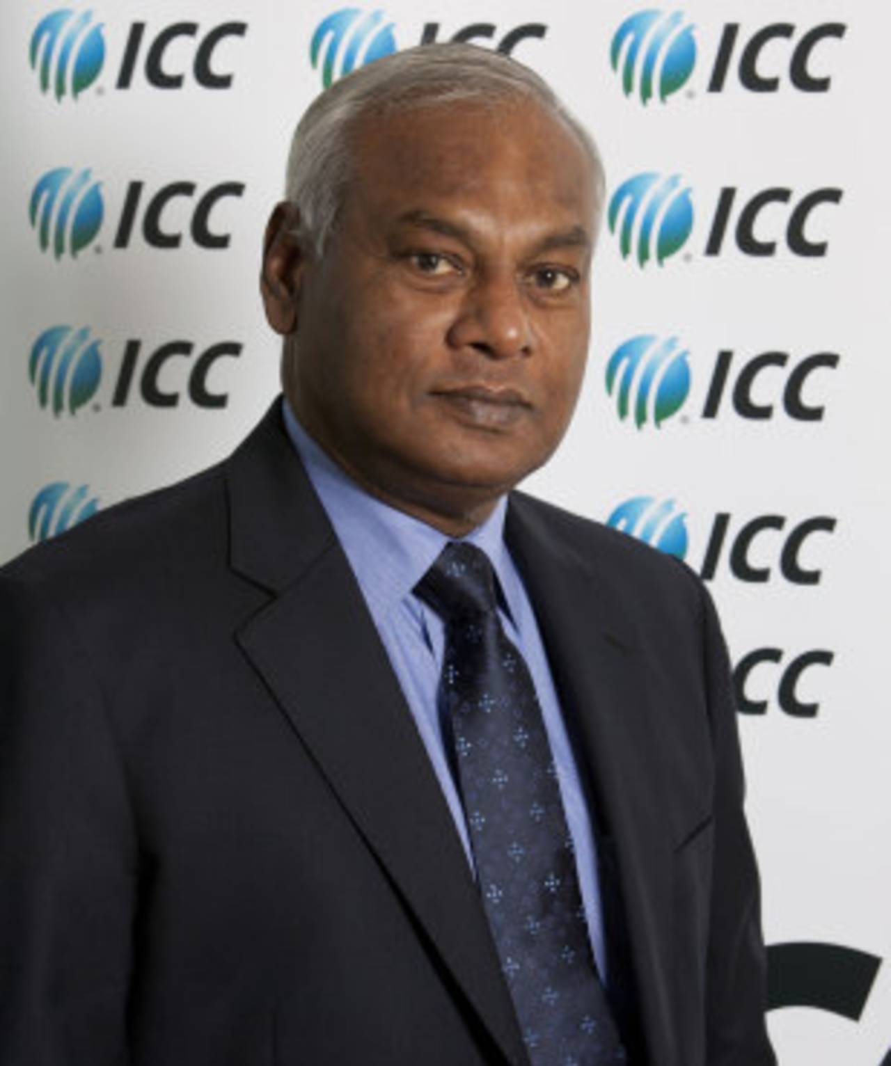 SLC interim committee chairman Upali Dharmadasa at the ICC executive board meeting, Dubai, October 10 2011