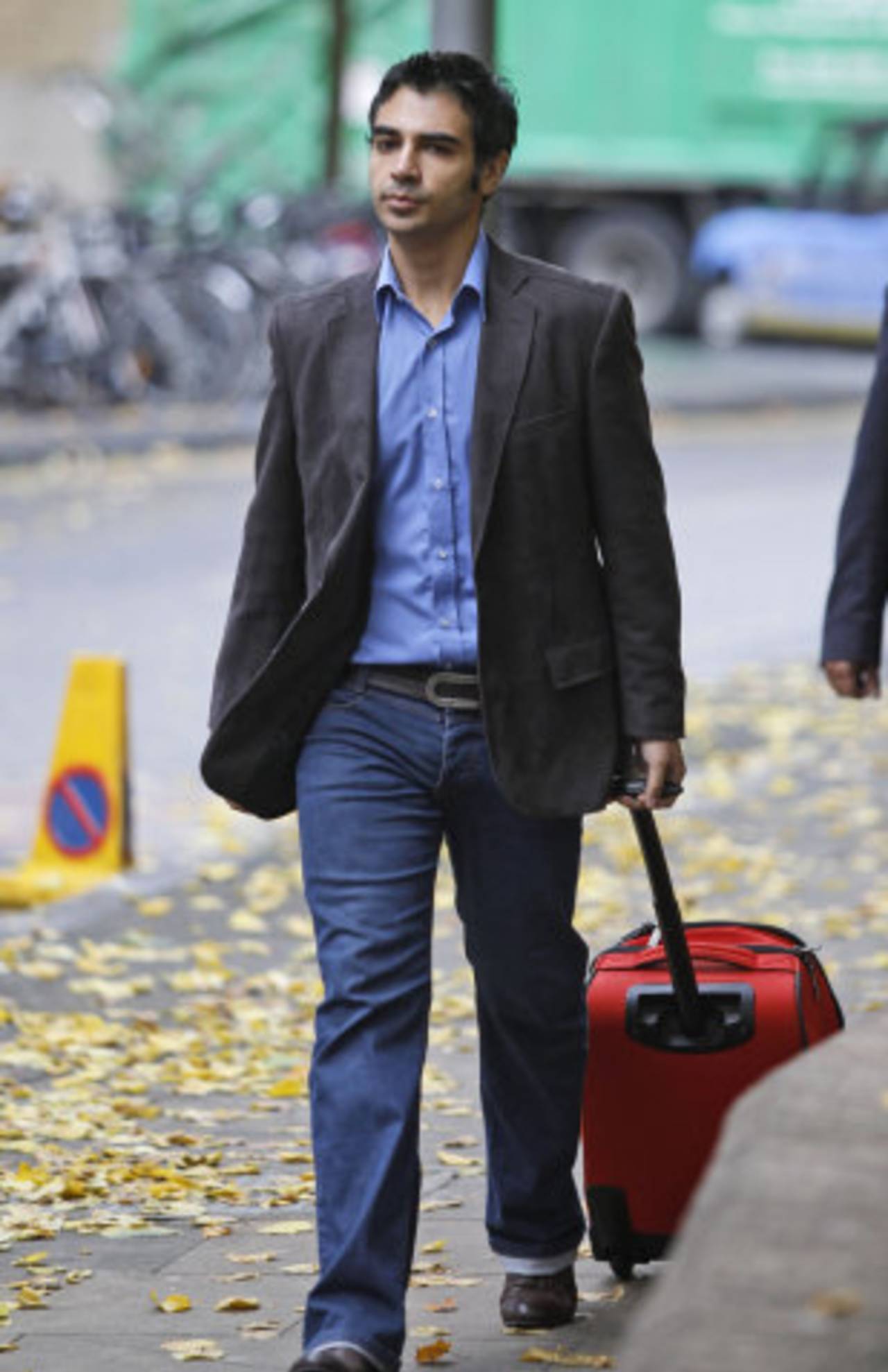 Salman Butt heads to court on the day the verdicts were delivered, London, November 1, 2011