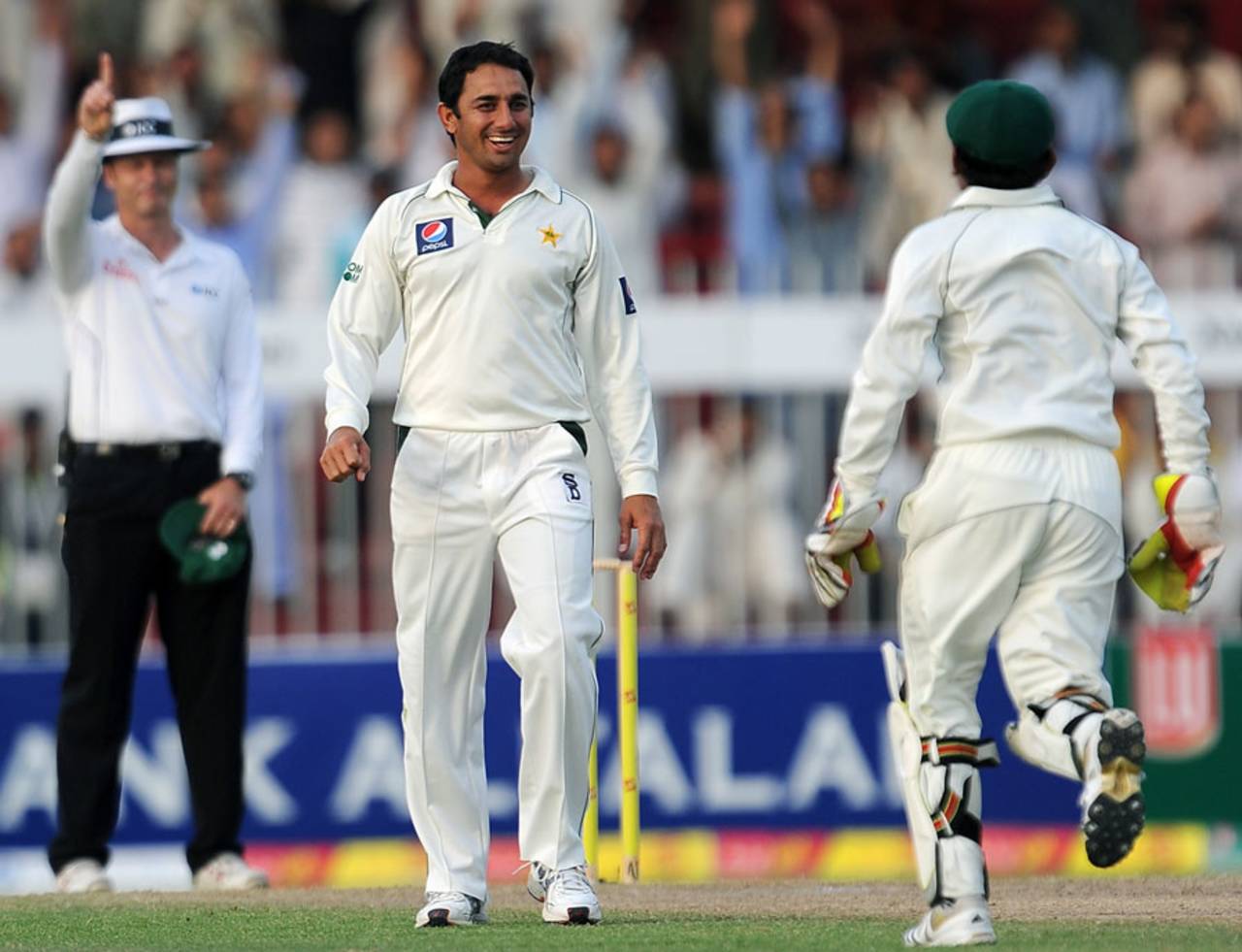 Saeed Ajmal: outstanding in both forms of the game in 2011&nbsp;&nbsp;&bull;&nbsp;&nbsp;AFP