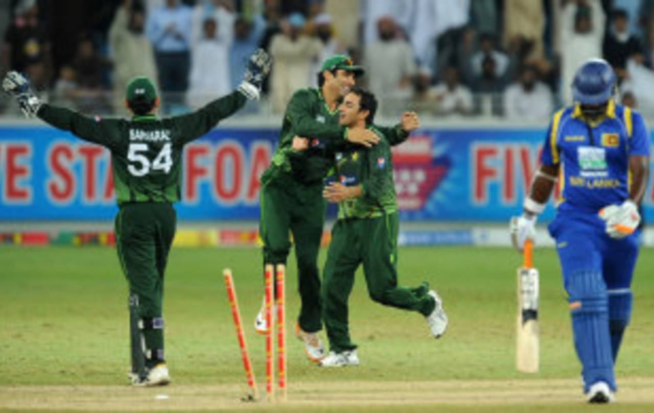 Saeed Ajmal was the second-highest wicket-taker in the ODI series against Sri Lanka&nbsp;&nbsp;&bull;&nbsp;&nbsp;AFP
