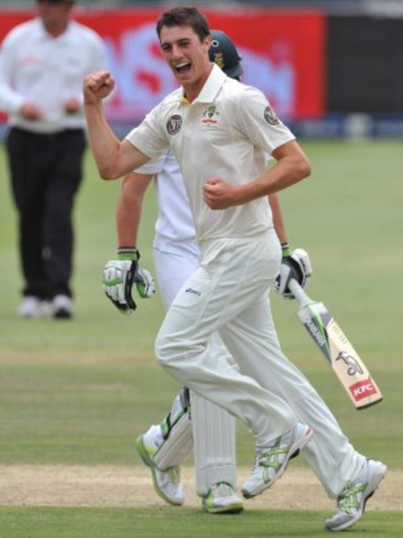 Pat Cummins to 6 for 79 on debut, South Africa v Australia, 2nd Test, Johannesburg, 4th day, November 20, 2011